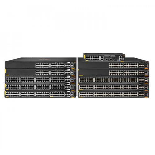 HPE Aruba 6200F 12G Class4 PoE 2G/2SFP+ 139W Switch - Commutateur - C3 - Géré - 12 x 10/100/1000 (PoE+) + 2 x 100/1000 (liaison montante) + 2 x 1 Gigabit / 10 Gigabit SFP+ - Montable sur rack -...