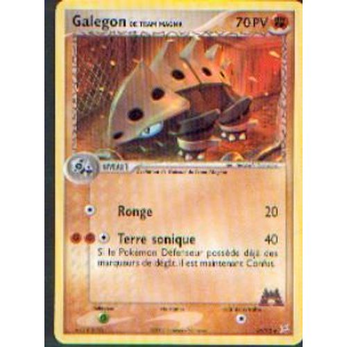 Galegon De Team Magma - Magma Vs Aqua - 36/95 - Vf- 70 Pv