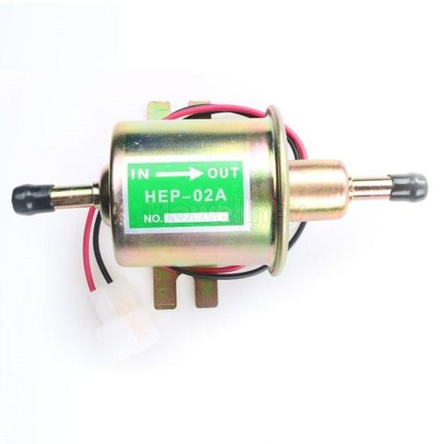 Fuel Pump 24v Pompe À Carburant Électrique Universelle | Diesel, Essence, Basse Pression Pour Carburateur De Voiture, Moto Atv