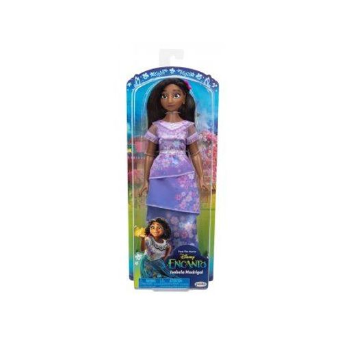Poupee Classique Isabela Madrigal 30 Cm - Personnage Film Disney Encanto - Details Realistes - Set Poupee Mannequin Articulee + Carte