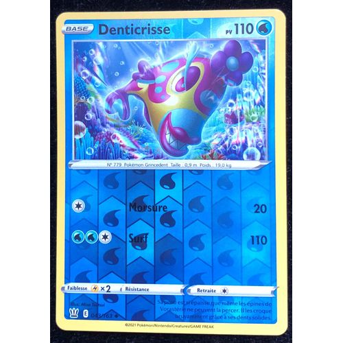 Denticrisse Reverse - Styles De Combat - 043/163
