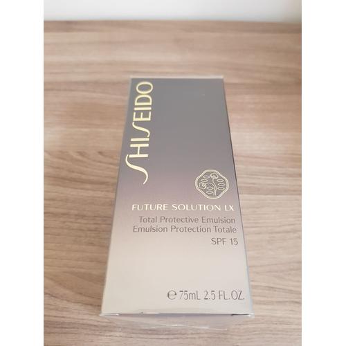 Soin Shiseido - Future Solution Lx - Emulsion Protection Totale 75ml 