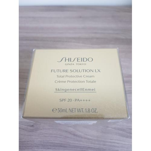 Soin Visage Shiseido Future Solution Lx Crème Protection Totale Spf 20 En 50ml 