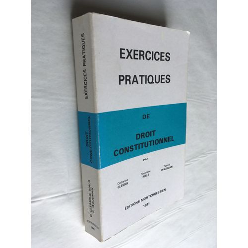 Exercices Pratiques De Droit Constitutionnel