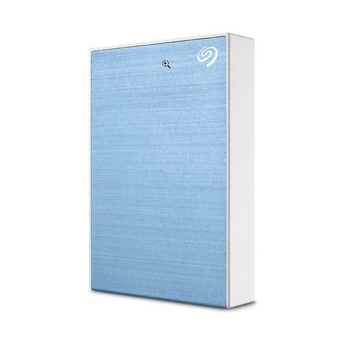 Seagate One Touch HDD STKC4000402 - Disque dur - 4 To - externe (portable) - USB 3.2 Gen 1 - bleu clair - avec 2 ans de Seagate Rescue Data Recovery
