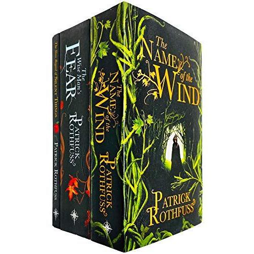 The Kingkiller Chronicle Series 3 Books Collection Set By Patrick Rothfuss (The Name Of The Wind, The Wise Man's Fear & The Slow Regard Of Silent Things)