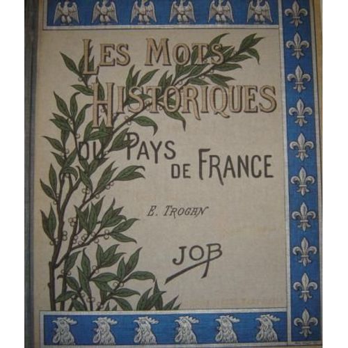 Les Mots Historiques Du Pays De France