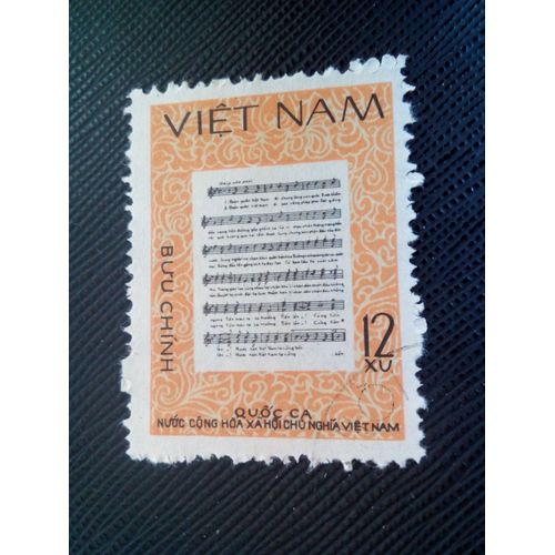 Timbre Vietnam Yt 252k Hymne National 1980 ( 70405 )