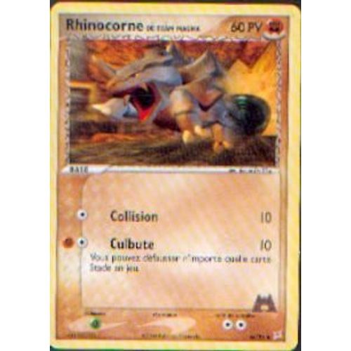 Rhinocorne De Team Magma - Magma Vs Aqua - 68/95- Vf-  60 Pv