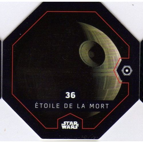 Jeton Leclerc Star Wars 36 Etoile De La Mort Edition 2016