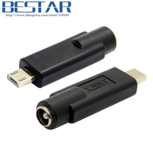 Adapter Adaptateur de tête de chargeur pour ordinateur portable Asus Eeebook X205TA X205T X205, 5.5mm x 2.1mm, DC 19V