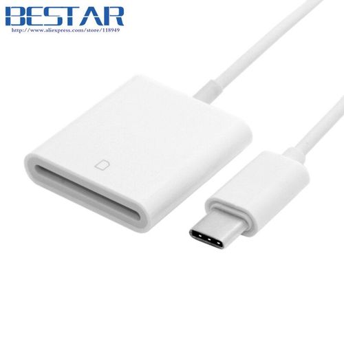 10cm USB 3.1 Type C USB-C à SD SDXC adaptateur de lecteur de carte pour Macbook