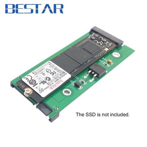 Card SATA 22 P 7 + 15 à MSATA Mini PCI-E PCBA assemblage uniquement pour UX31 UX21 XM11 SSD disque SSD