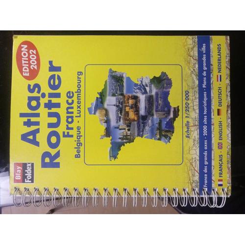 Atlas Routier France Belgique Luxembourg