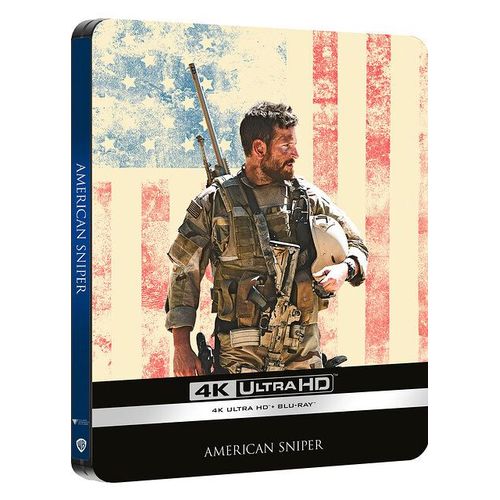 American Sniper - 4k Ultra Hd + Blu-Ray - Boîtier Steelbook Limité