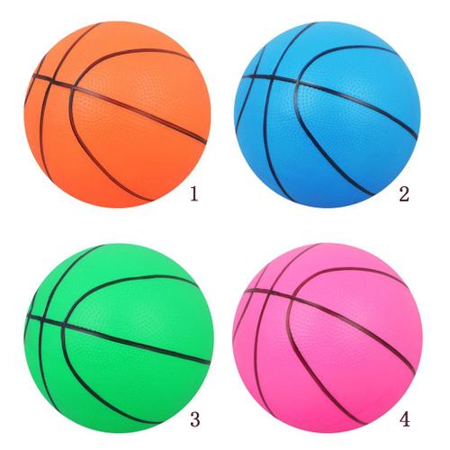 Homyl 2pcs Mini PVC Ballon de Basket en Plastique Intérieur Extérieur Jouet de Sport 