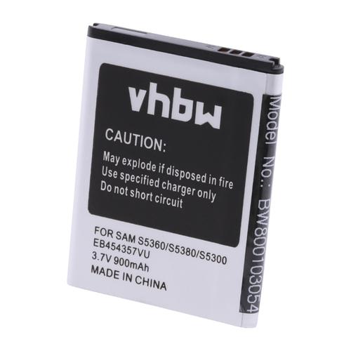 Vhbw Batterie Compatible Avec Samsung Wave Gt-S5380, Gt-S5380d, Y Smartphone (1000mah, 3,7v, Li-Ion)