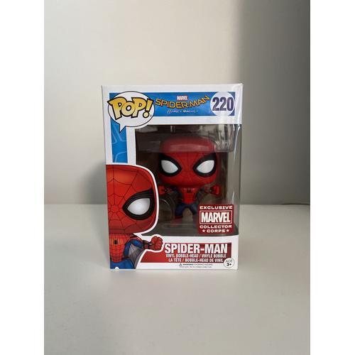 Funko Pop Spiderman HomeComing Spiderman Exclusive Marvel Collector Corps # 220 | Rakuten