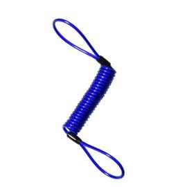 Câbles de Rappel de Verrouillage de Moto - Accessoires de Moto de Scooter  de Câble de Ressort de Sécurité de Verrouillage de Disque bleu