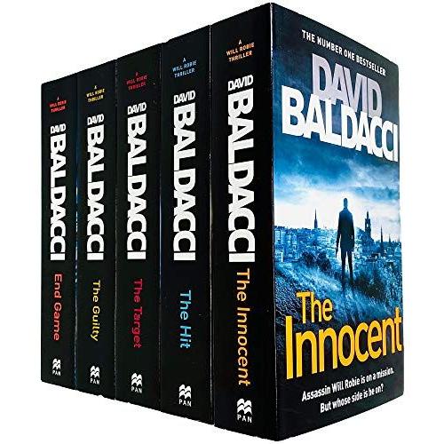 David Baldacci Will Robie Series 5 Books Collection Set