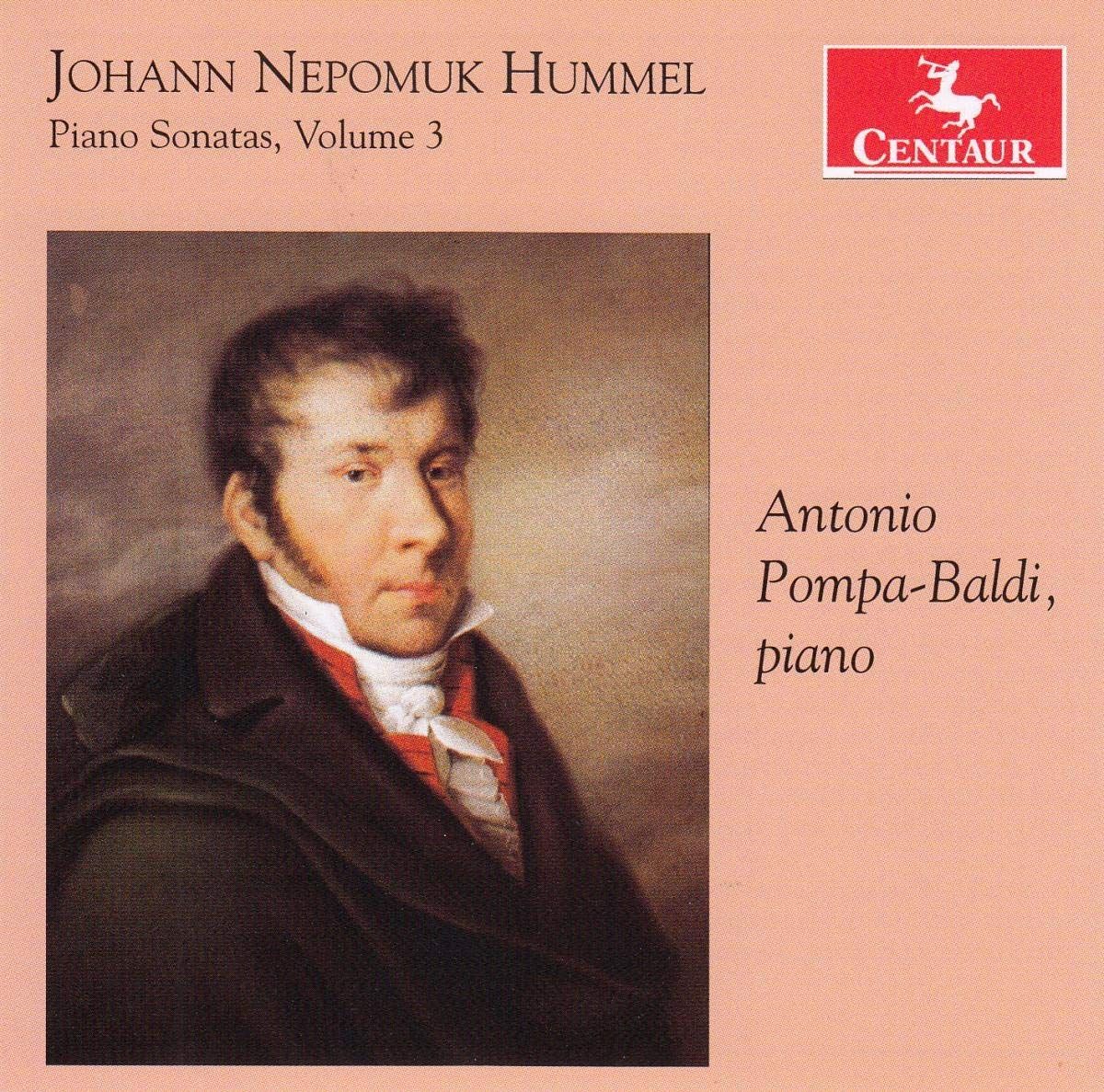 Johann Nepomuk Hummel : Sonates Pour Piano, Vol 3 - Cd Album