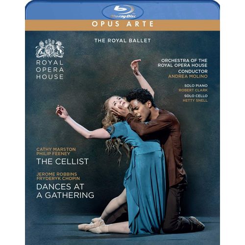 Cathy Marston : The Cellist - Jerome Robbins : Dances At A Gathering - Cd Album Blu-Ray