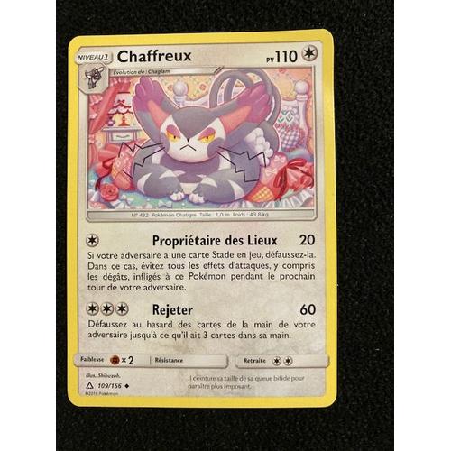 (1235) Chaffreux 109/156 Pokemon