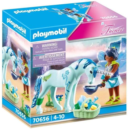 Playmobil Fairies 70656 - Fée Des Potions Magiques Avec Licorne
