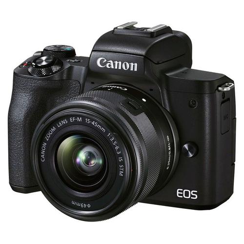 CANON EOS M50 MARK II NOIR + 15-45 Garanti 3 ans