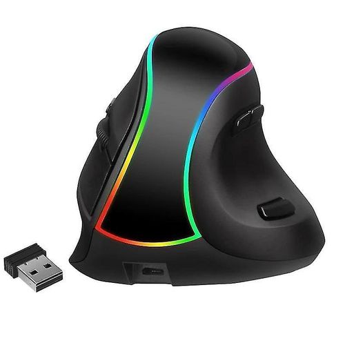 Souris sans fil verticales Souris rechargeables ergonomiques