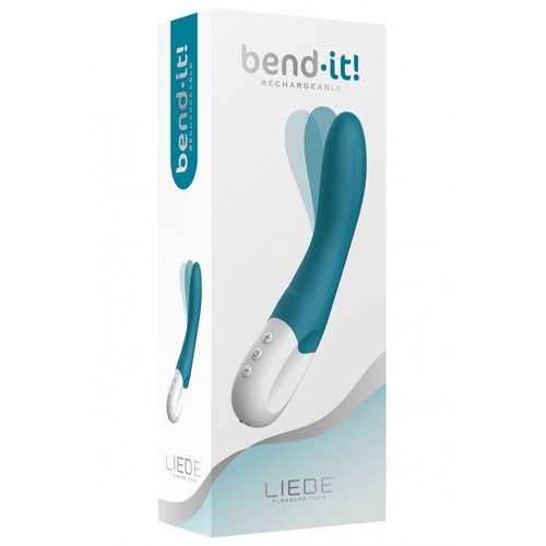 Vibromasseur Liebe Bend It Bleu
