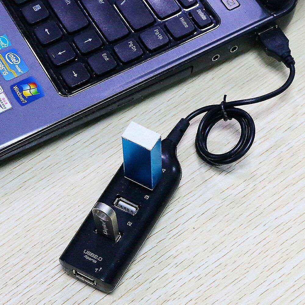 Adaptateur haute vitesse USB 2.0  4 ports pour Windows Vist... - 2