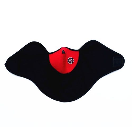 Cou Protège-Visage En Néoprène Polaire Respirant Rouge