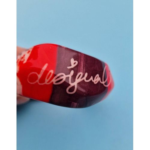 Bracelet Desigual Fleuri Rouge