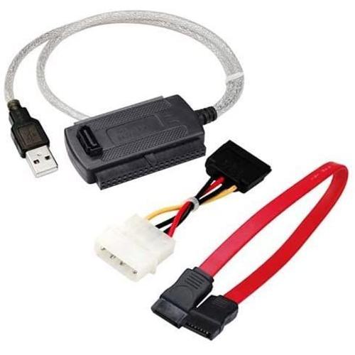 Câble adaptateur USB vers Sata Ide pour disque dur hdd, câble usb 2.0 vers  sata / ide converter hdd