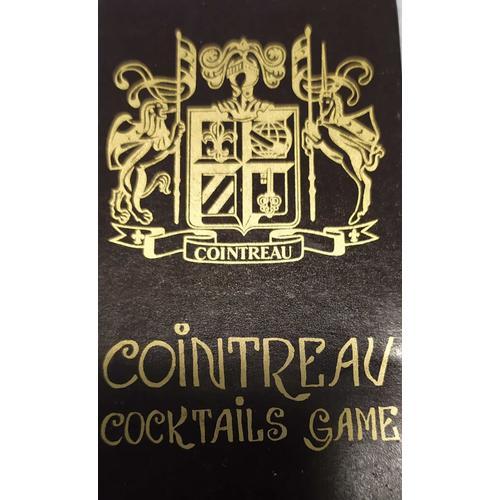 Cartes Jeu des Cocktails COINTREAU