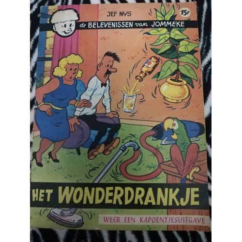 Bande Dessinée Jef Nys. Het Wonderdrankje.