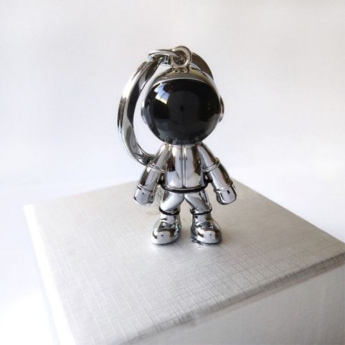 Astronsom3d Space Spaceman Keychain, Robot Metal Car Key Ring Pendant, Creative Ticks, Aviation Gift For Peuv, Friends, Fashion