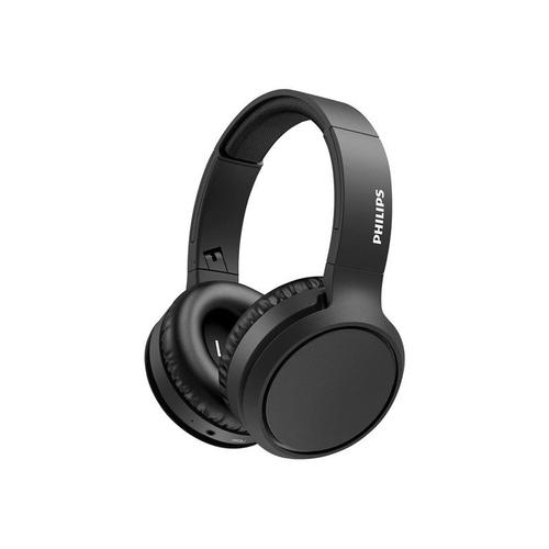 Philips TAH5205BK - Écouteurs avec micro - circum-aural - Bluetooth - sans fil - noir
