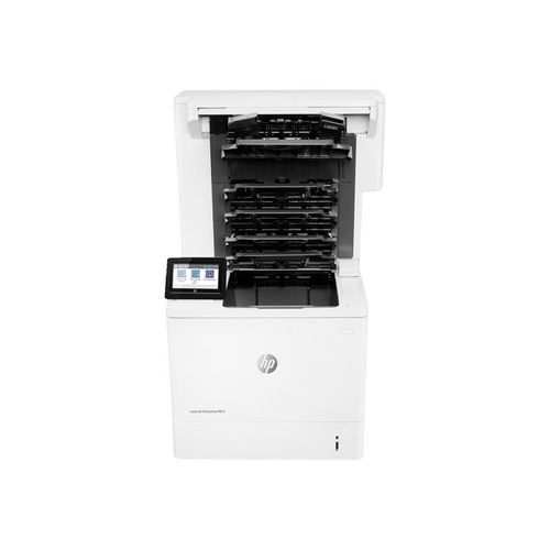 HP LaserJet Enterprise M611dn - Imprimante - Noir et blanc - Recto-verso - laser - A4/Legal - 1200 x 1200 ppp - jusqu'à 61 ppm - capacité : 650 feuilles - USB 2.0, Gigabit LAN, hôte USB 2.0