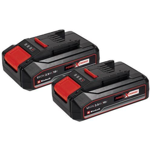 Einhell Batterie 2x 18V 2,5Ah PXC-Twinpack - 4511518