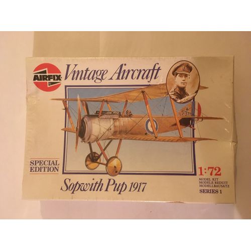 Airfix Vintage Aircraft Special Edition Sopwith Pup 1917-Airfix