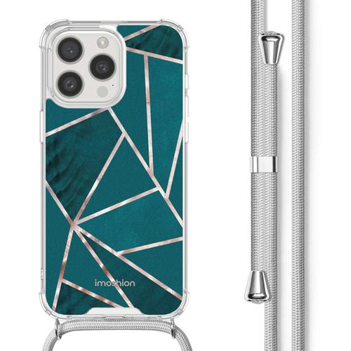 Imoshion Coque Design Avec Cordon Iphone 15 Pro Max Petrol Green Graphic