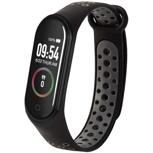 Abyx Fit Lime - Tracker D'activités Avec Bracelet - Silicone - Noir - Affichage 0.96" - Bluetooth - 26 G