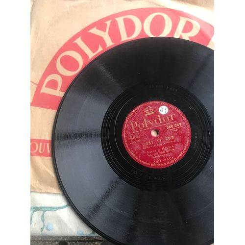 78 Tours - Bernard Hilda Et Son Orchestre - C¿Est Si Bon, Mais Qu Est Ce Que J Ai ? - Polydor