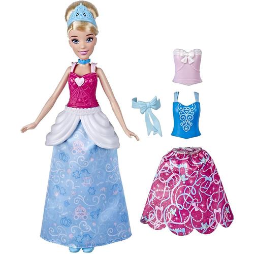 Poupée Mannequin Cendrillon Multi-Tenues De 30 Cm