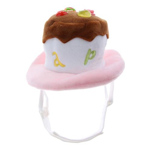 Chien Chat Anniversaire Gâteau Chapeau Chapeau Chiot Chapeau Costume De Fête Pour Animaux Bandeau Accessoires