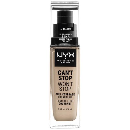 Nyx Can?T Stop Won?T Stop Full Coverage Foundation Alabaster 30ml 