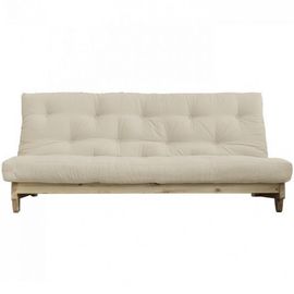 Banquette Convertible Fresh Pin Coloris Beige Couchage 140*200 Cm.