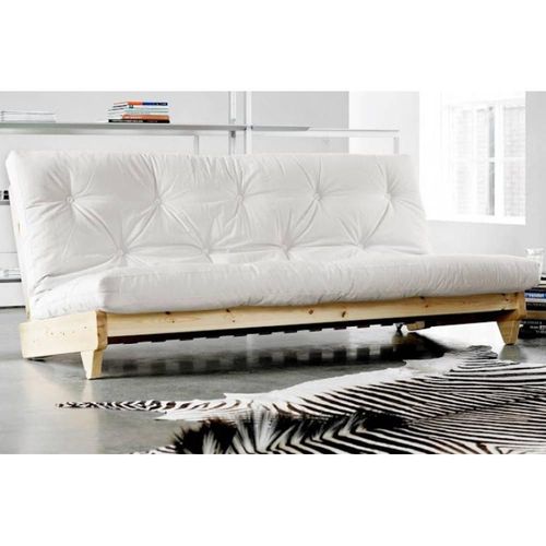 Banquette Convertible Fresh Pin Coloris Écru Couchage 140*200 Cm.